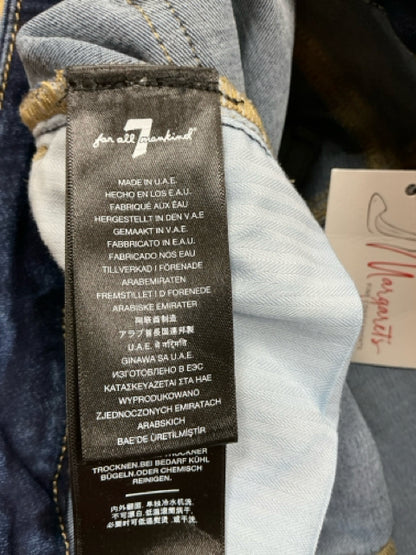7 For All Mankind Jeans Womens Size 8 Classic Blue Denim Pre-Owned - ONLINE ONLY