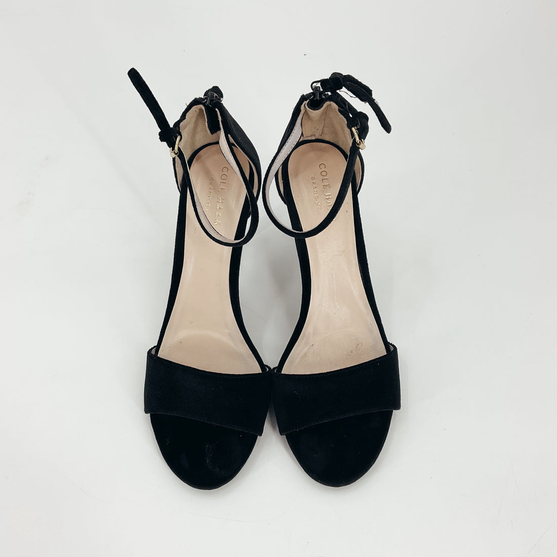 Cole Haan Black Suede Pre-Owned Ladies Heel - Size 6.5 - Margaret’s Fine Consignment