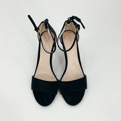 Cole Haan Black Suede Pre-Owned Ladies Heel - Size 6.5 - Margaret’s Fine Consignment