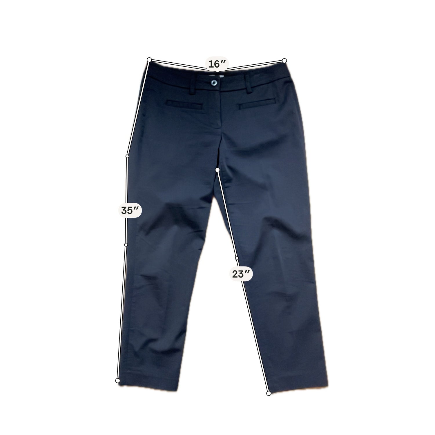 cabi Gray Pant The Carolyn Crop Pants Gray Stretch Ankle Trousers Women&
