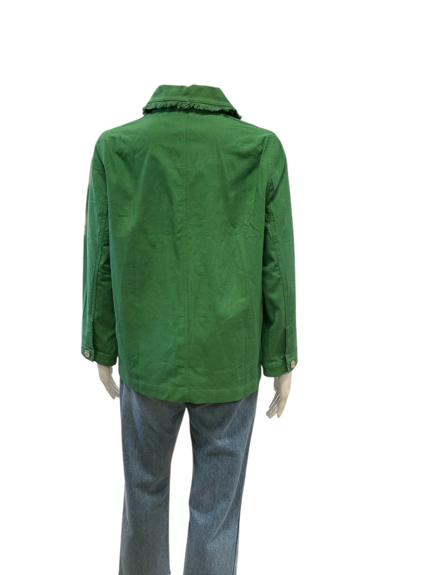 Tuckernuck Size XS Green Solid Pre-Owned Ladies Jacket