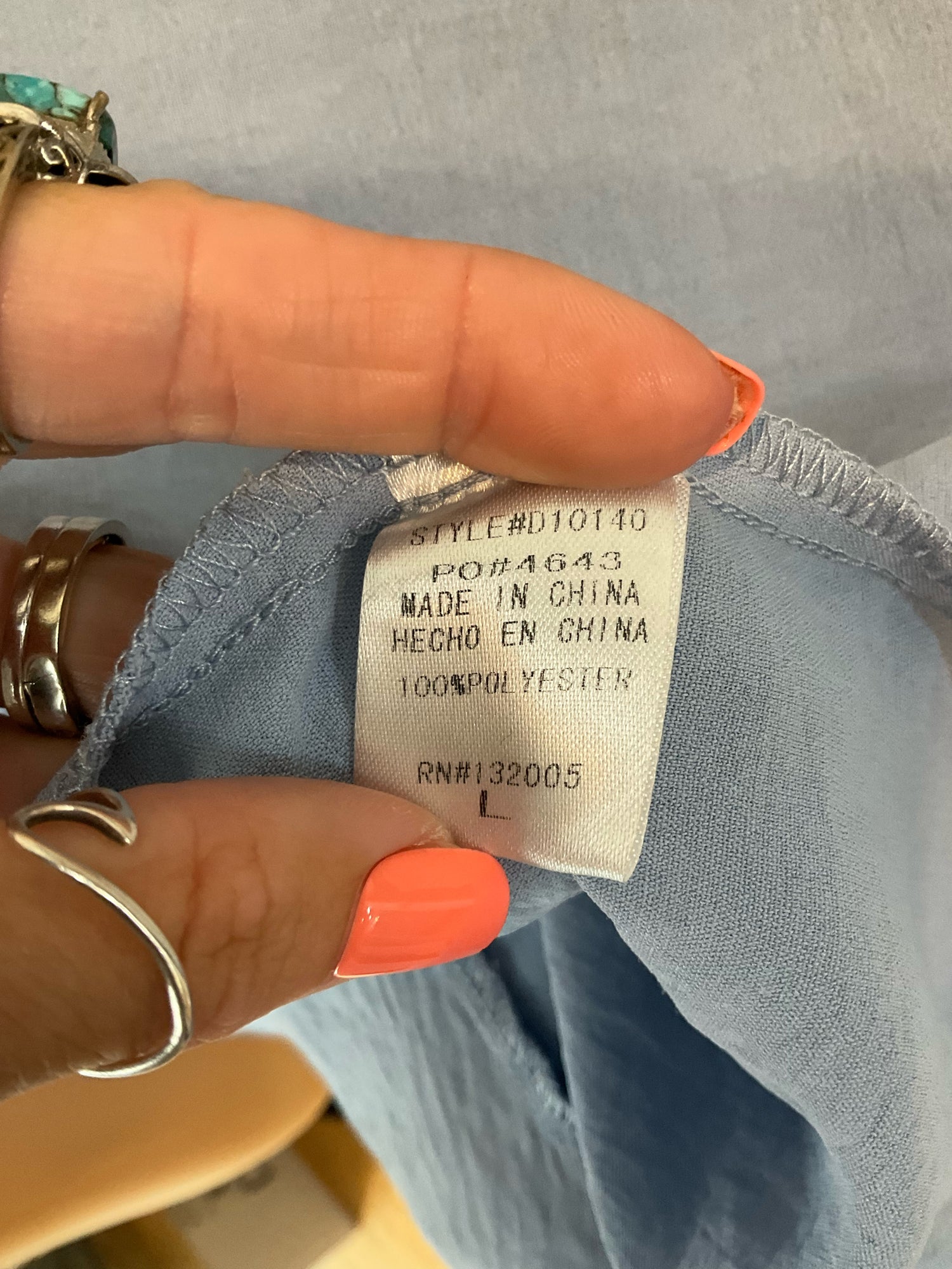 Entro Baby Blue Off-Shoulder Flutter Sleeve Ruffle Mini Dress | Size Large