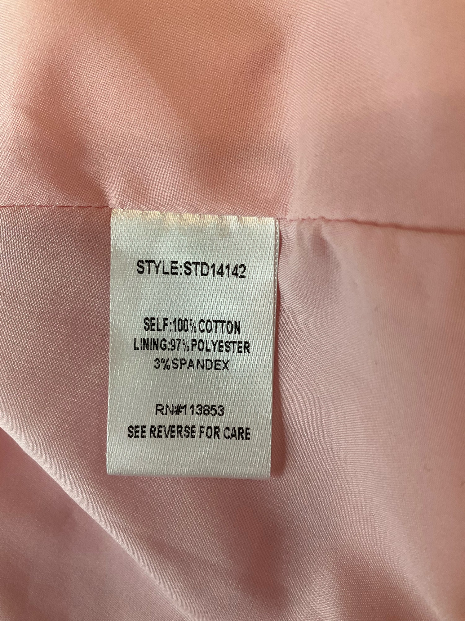 Sugar Lips pink/red Maxi Pink &amp; Red Tropical Toile Print Cotton Midi Shirt Dress Size Large - Size L