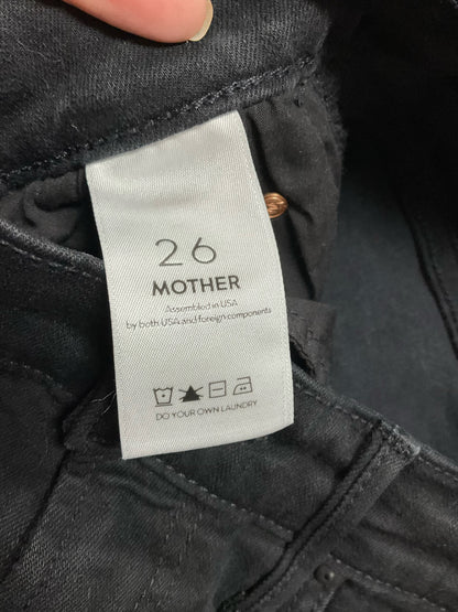 MOTHER The Looker Black Beaded Skinny Pants Size 4 - ONLINE ONLY