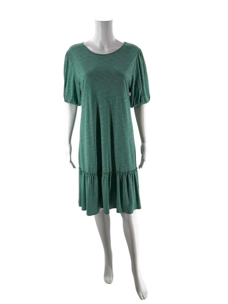 Garnet Hill Green Pre-Owned Ladies Dress - Size Small