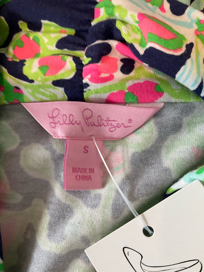 Lilly Pulitzer Marlowe T-Shirt Dress Gypsy Jungle Print Size Small