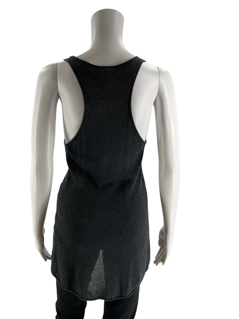 Joie Charcoal Solid Pre-Owned Ladies Top - Size Small