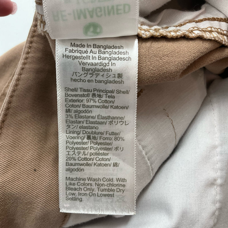 J Crew Dark Khaki Solid Ladies Pre-Owned Pants - Size 2 - Margaret’s Fine Consignment