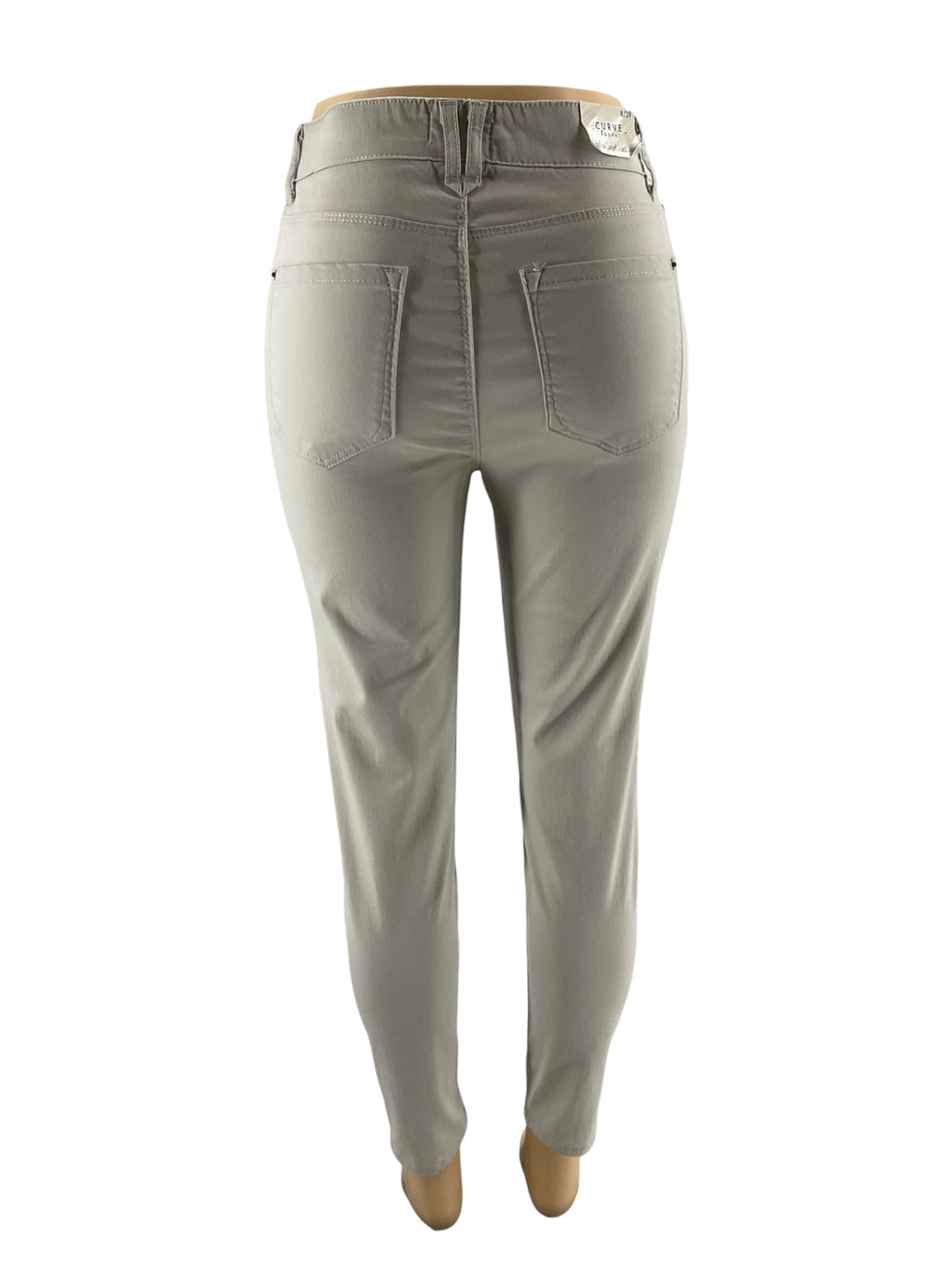 Curve - Khaki Solid Pre-Owned New With Tags Pants - Size 8 - Margaret’s Fine Consignment