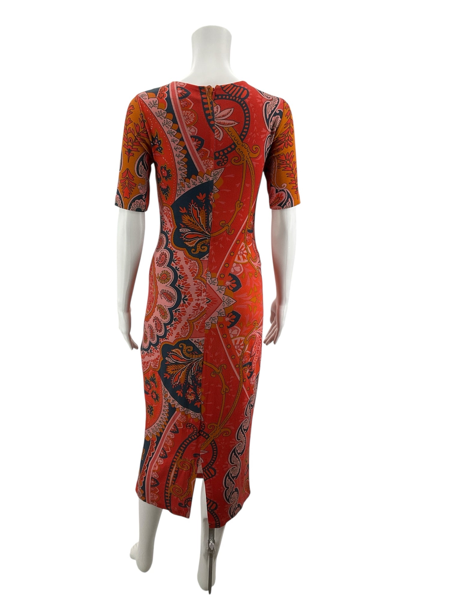 Farm Rio for Anthropologie Paisley Print Midi Dress Size XS