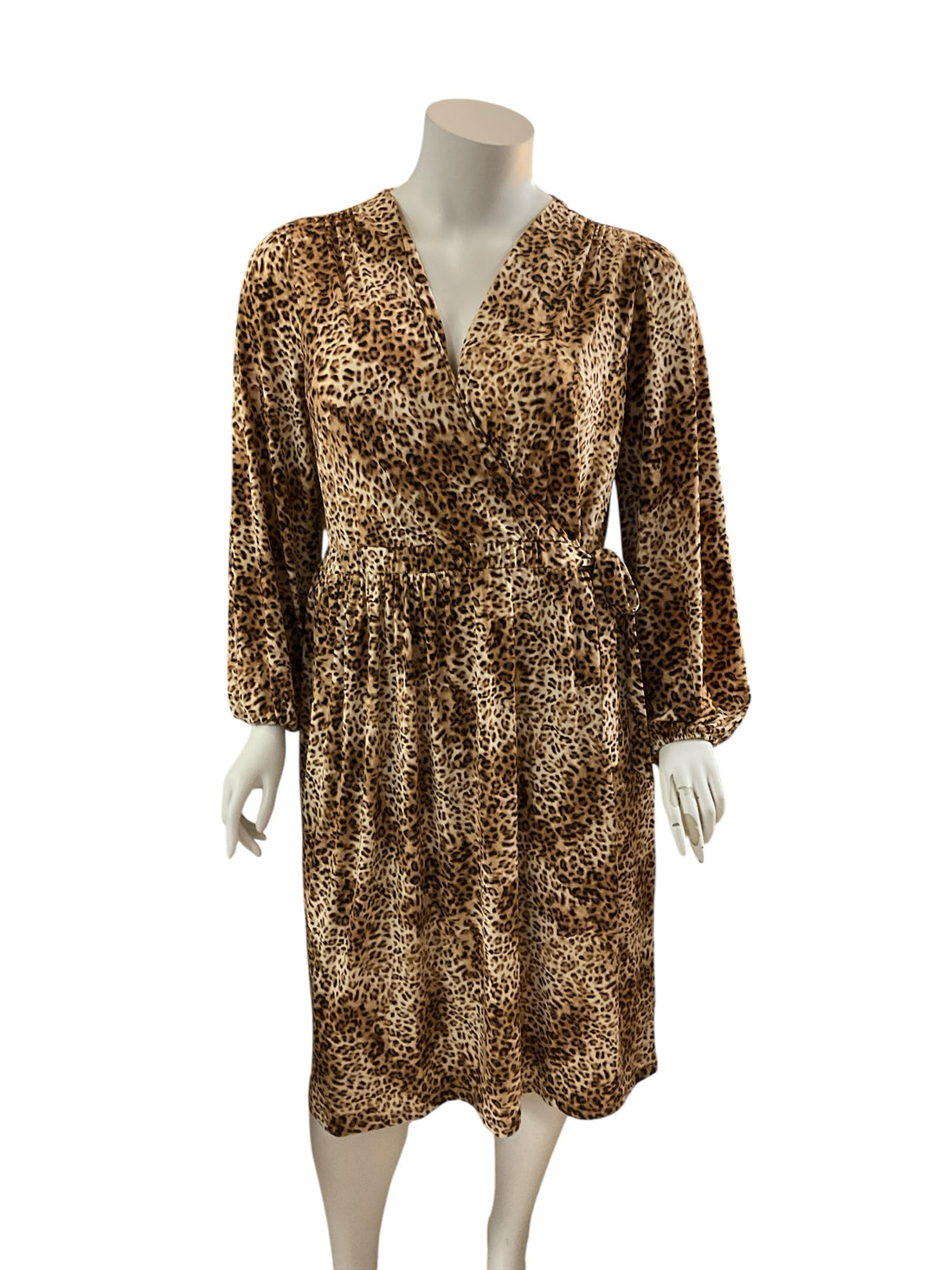 Lane Bryant Tan/black Dress Size 18/20 Tan/black Animal Pre-Owned Ladies New With Tags Dress - Size 18/20