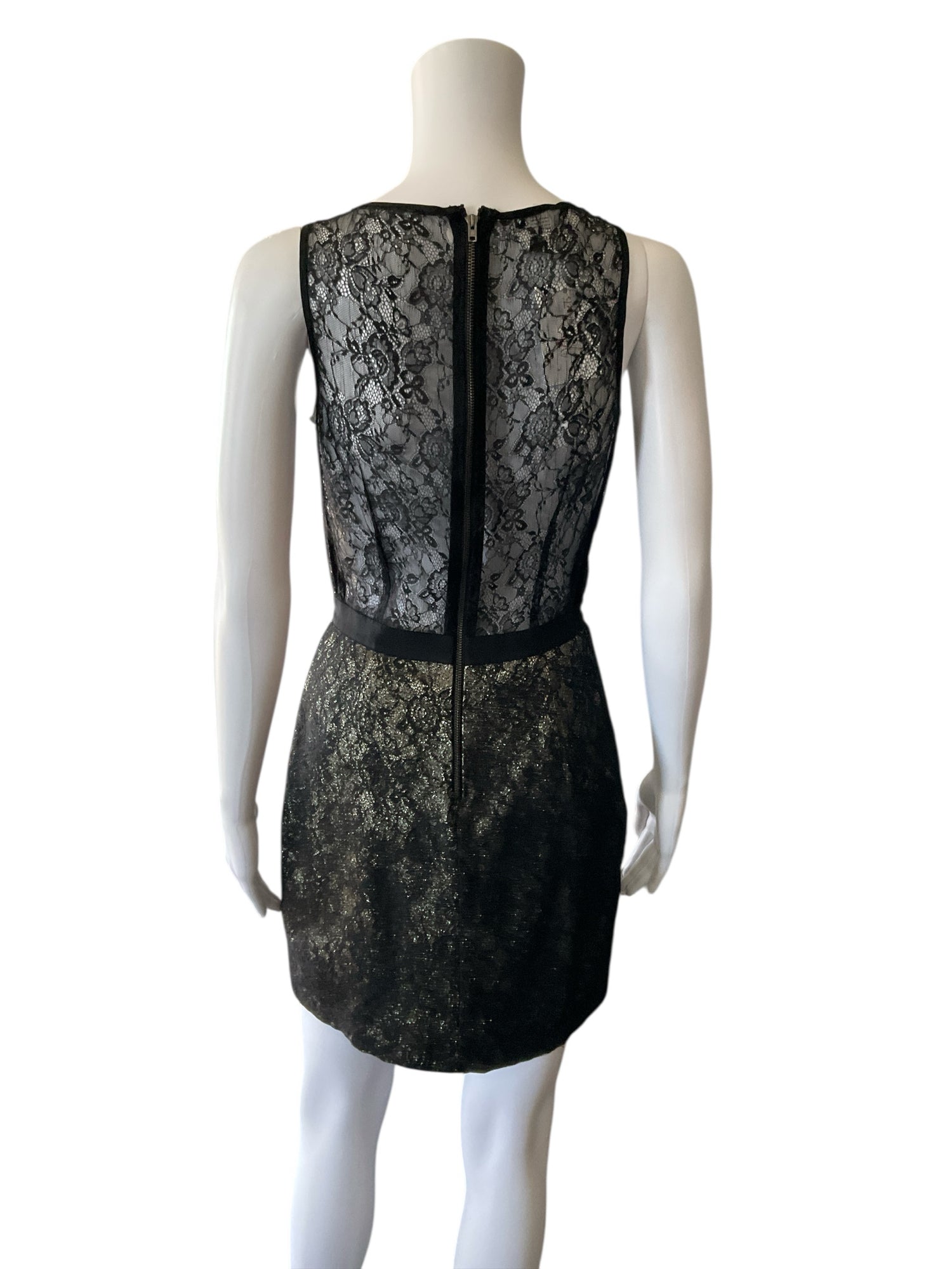 Sachin &amp; Babi Black Sparkle Pre-Owned Ladies Dress - Size 4