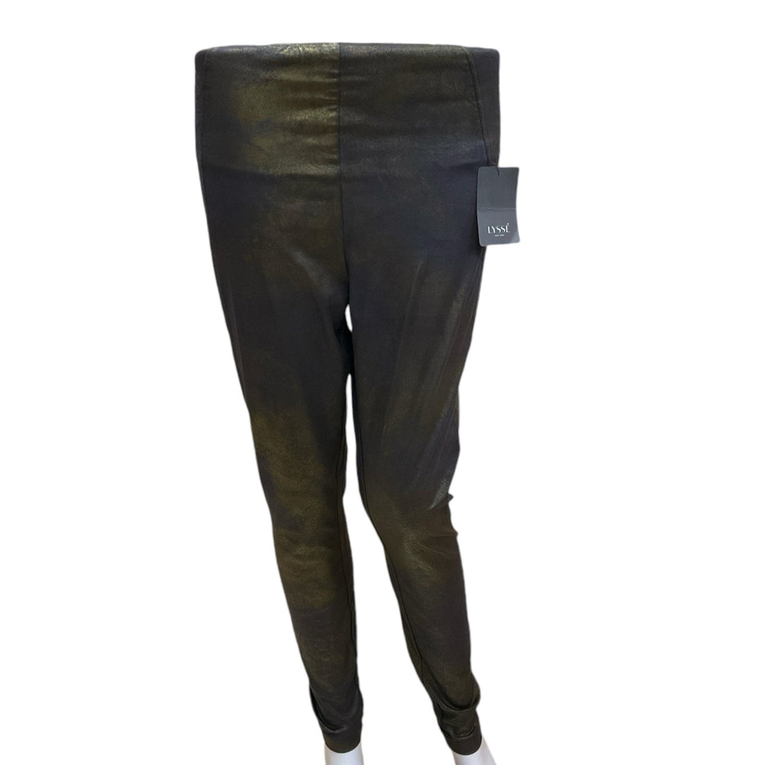 Lysse Gold/Black Pre-Owned Ladies New with Tags Pants - Size Small - Margaret’s Fine Consignment