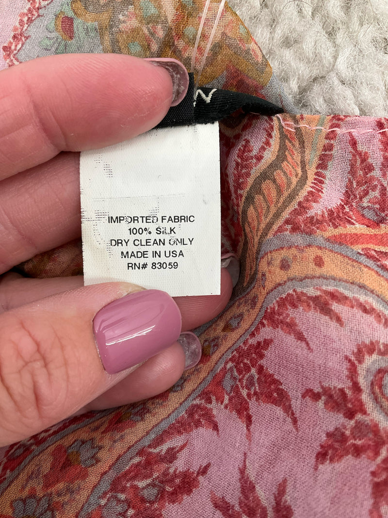 Drew Peach/Pink/Mint Pre-Owned Ladies Top - Size Medium