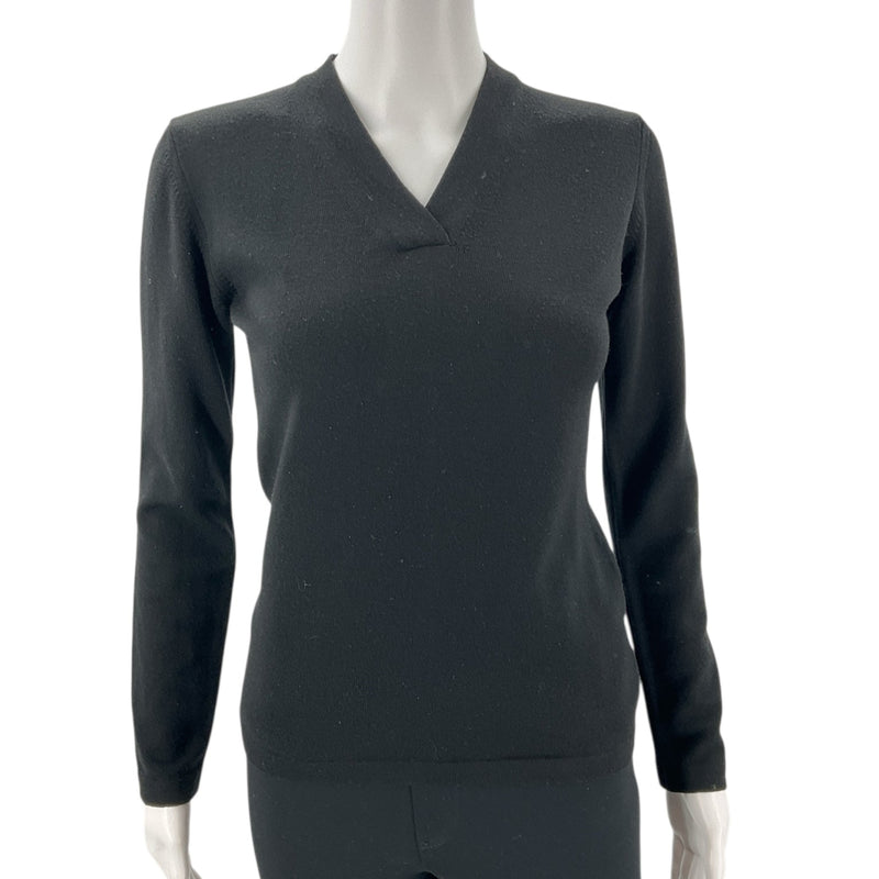 Harolds Black Solid Ladies Pre-Owned Top - Size Small - Margaret’s Fine Consignment