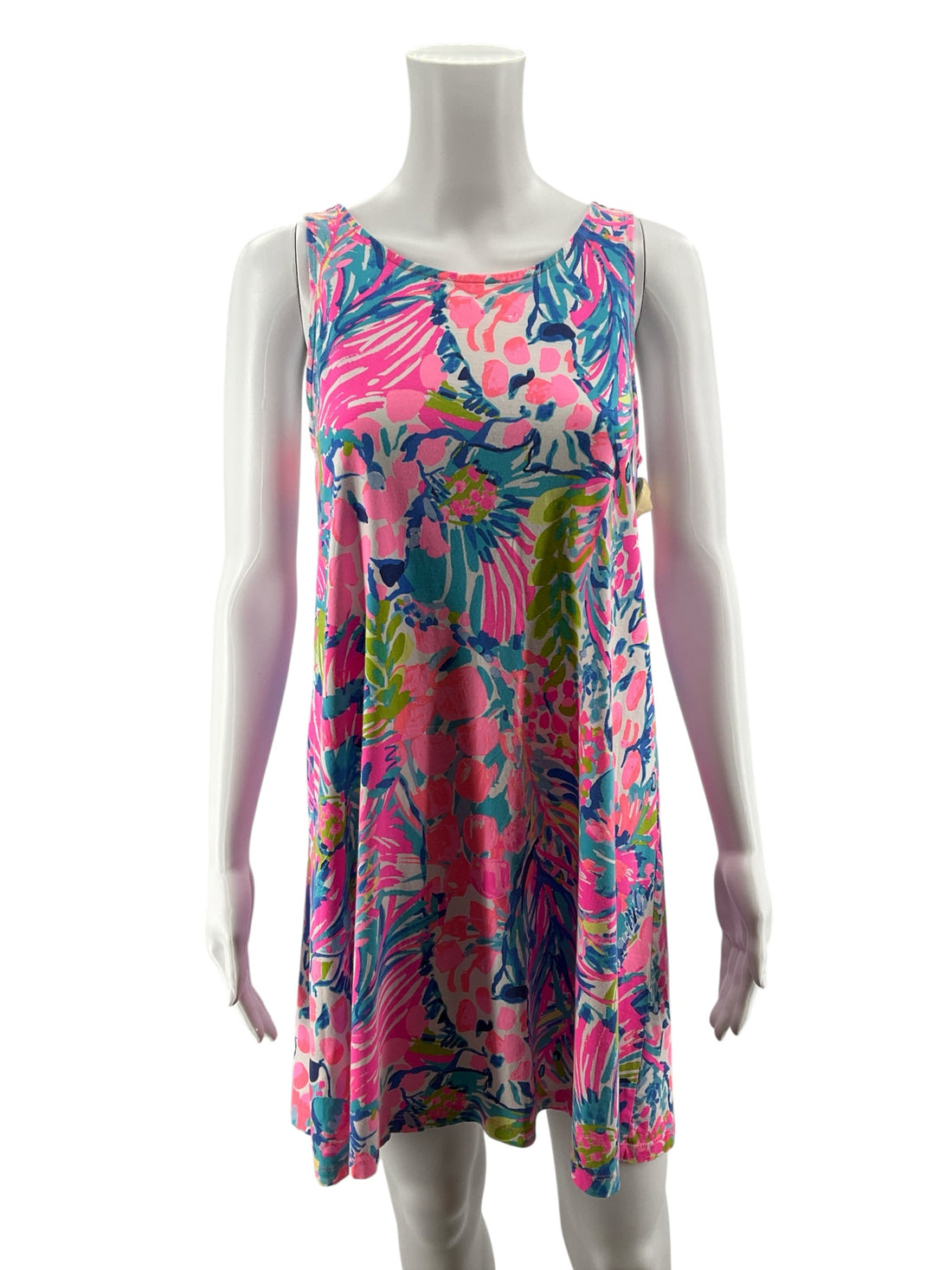 Lilly Pulitzer Nala Soft Shift Dress Turtley Awesome Print Size Small