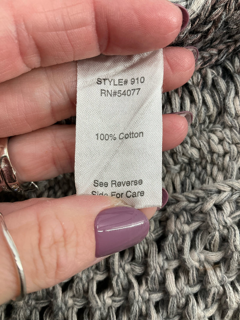 cabi Gray Solid Pre-Owned Ladies Shrug - Size Medium