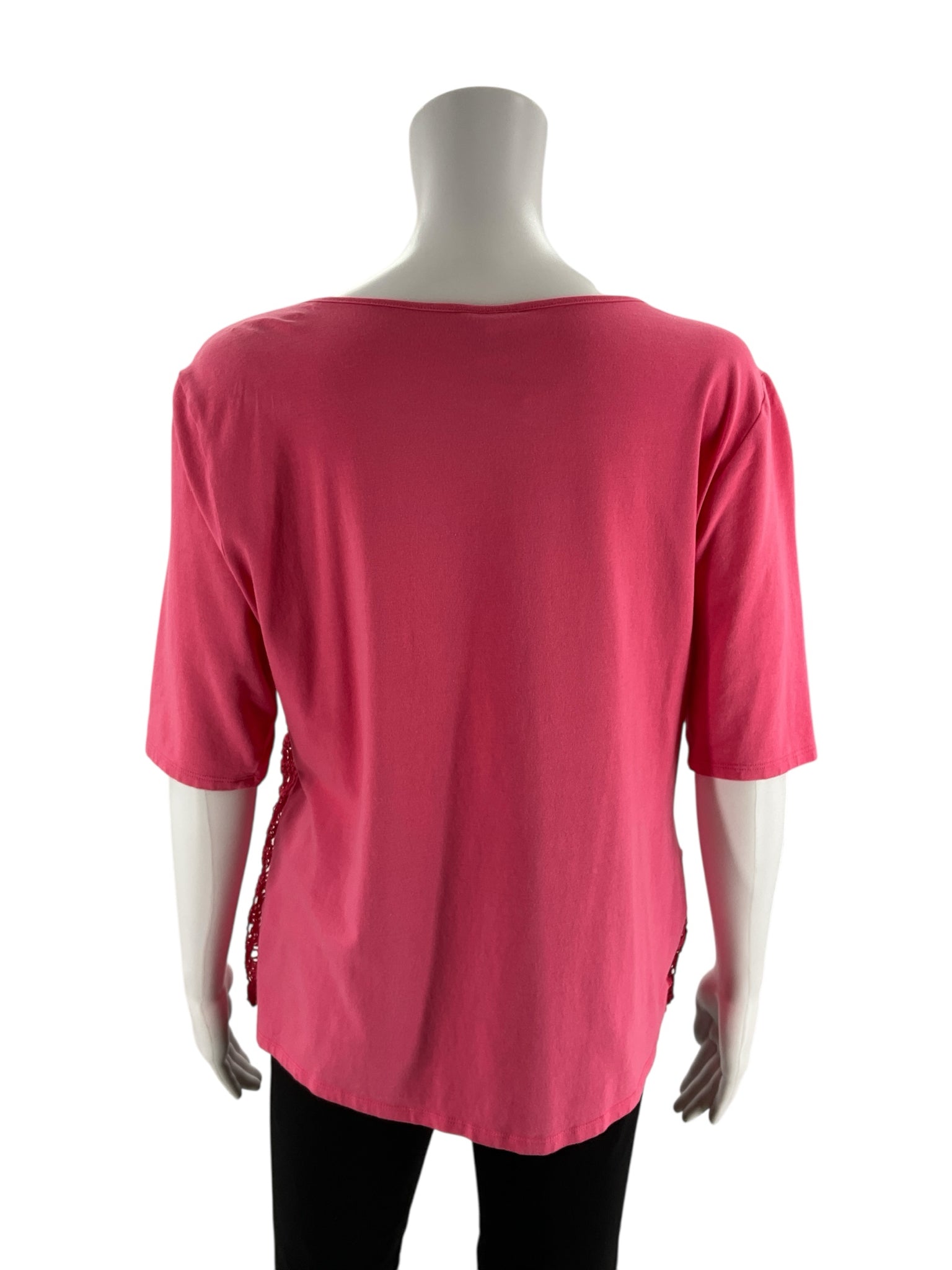 Ruby Rd Pink Pre-Owned Ladies Top - Size Large - Margaret’s Fine Consignment