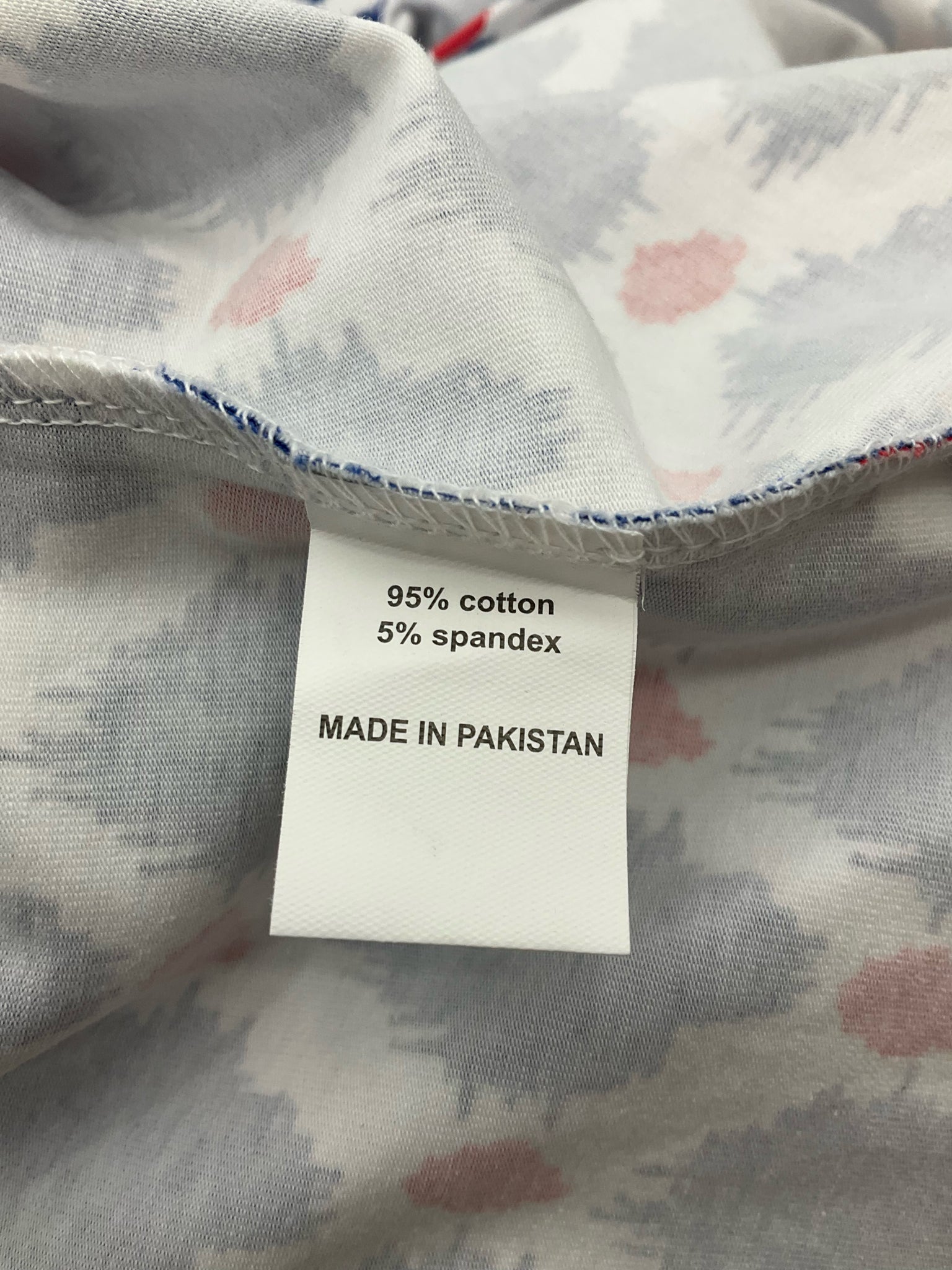 Barbara Gerwit white/red/blue Shift Barabara Gerwit White/Red/Blue Print Pre-Owned Ladies Dress - Size XL - Size XL