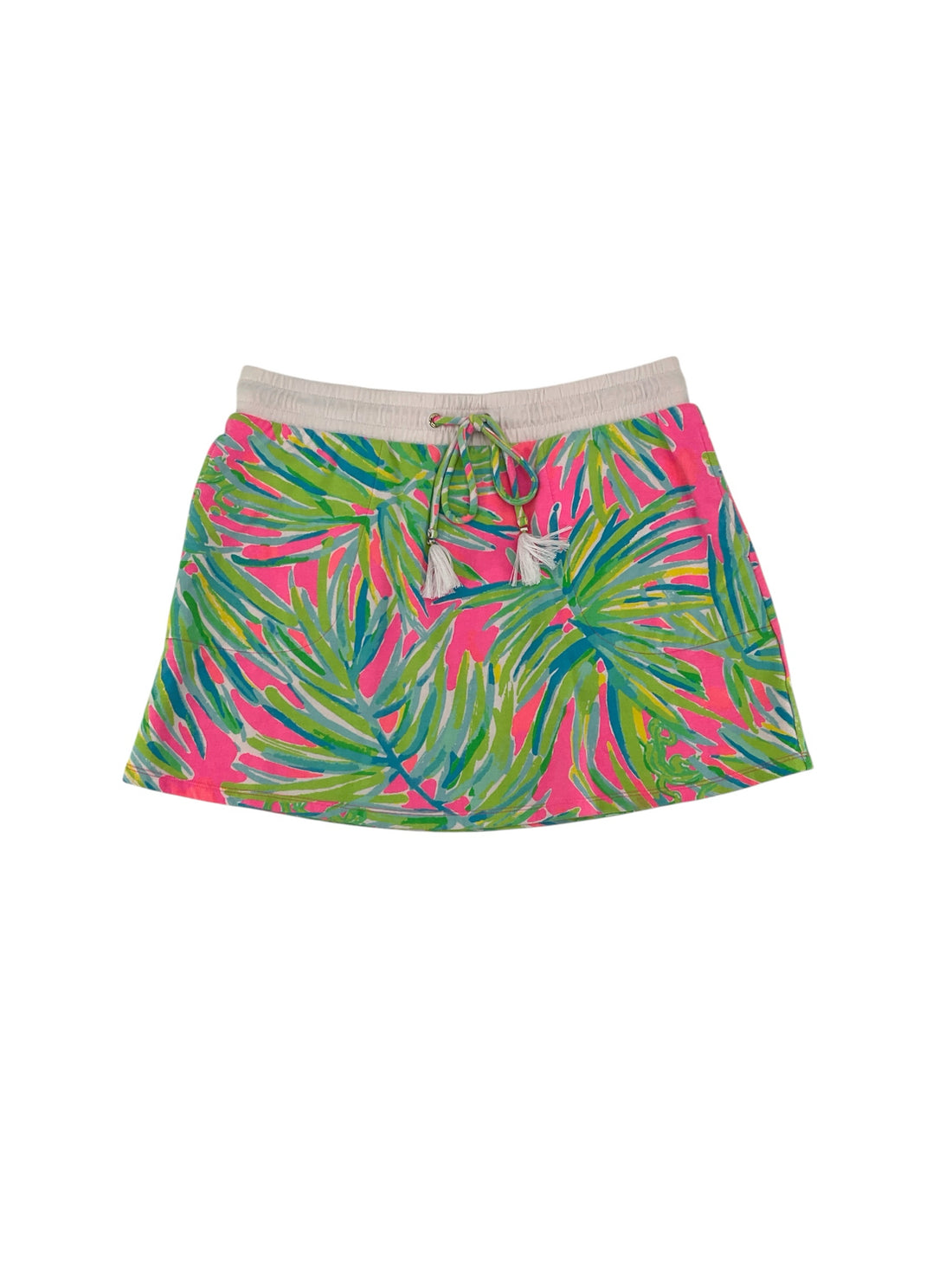 Lilly Pulitzer Colette Palm Print Knit Skort Size Medium