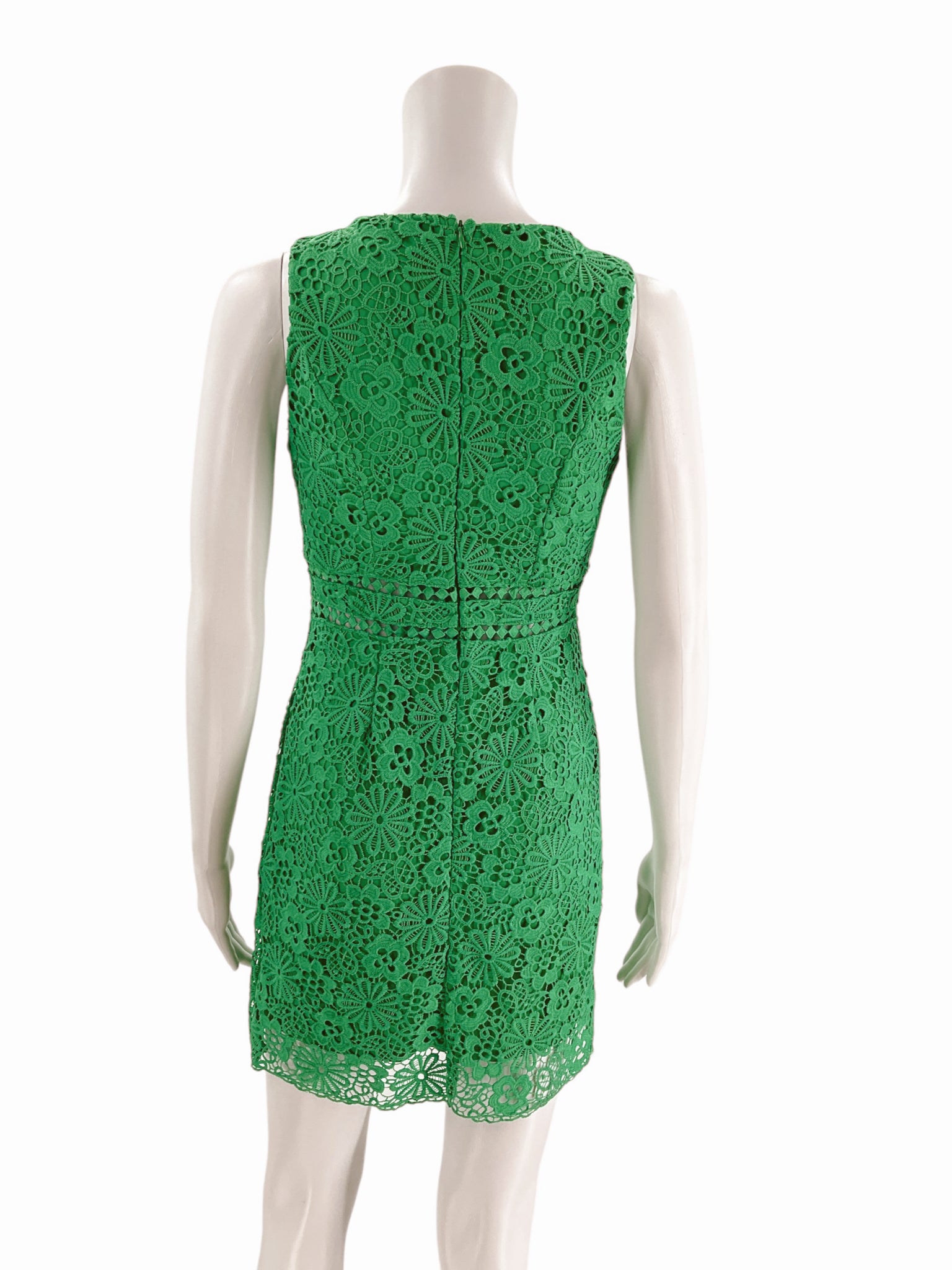 She + Sky Green Lace Pre-Owned Ladies Dress - Size Small