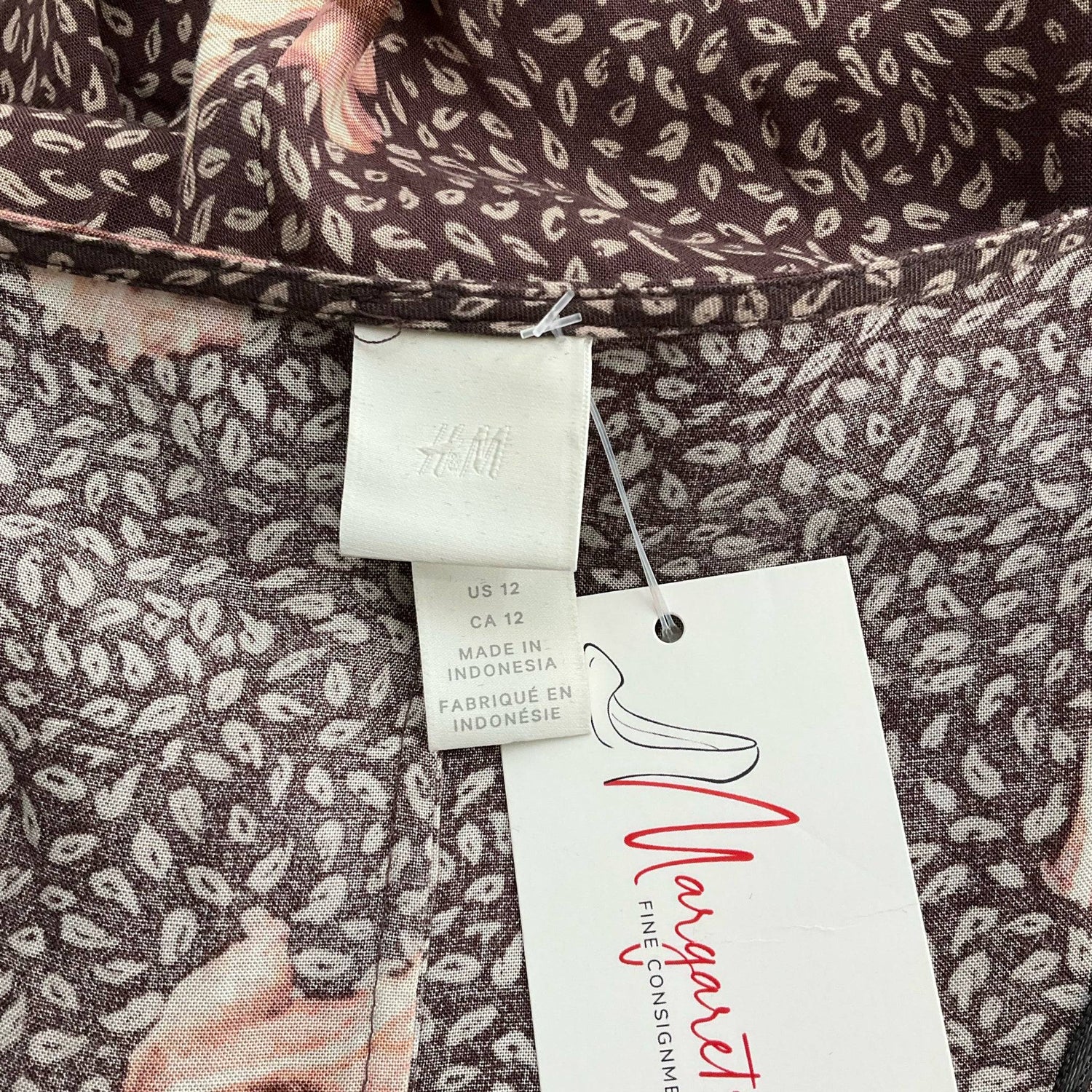 H&amp;M Floral Maxi Dress Size 12 - Margaret’s Fine Consignment