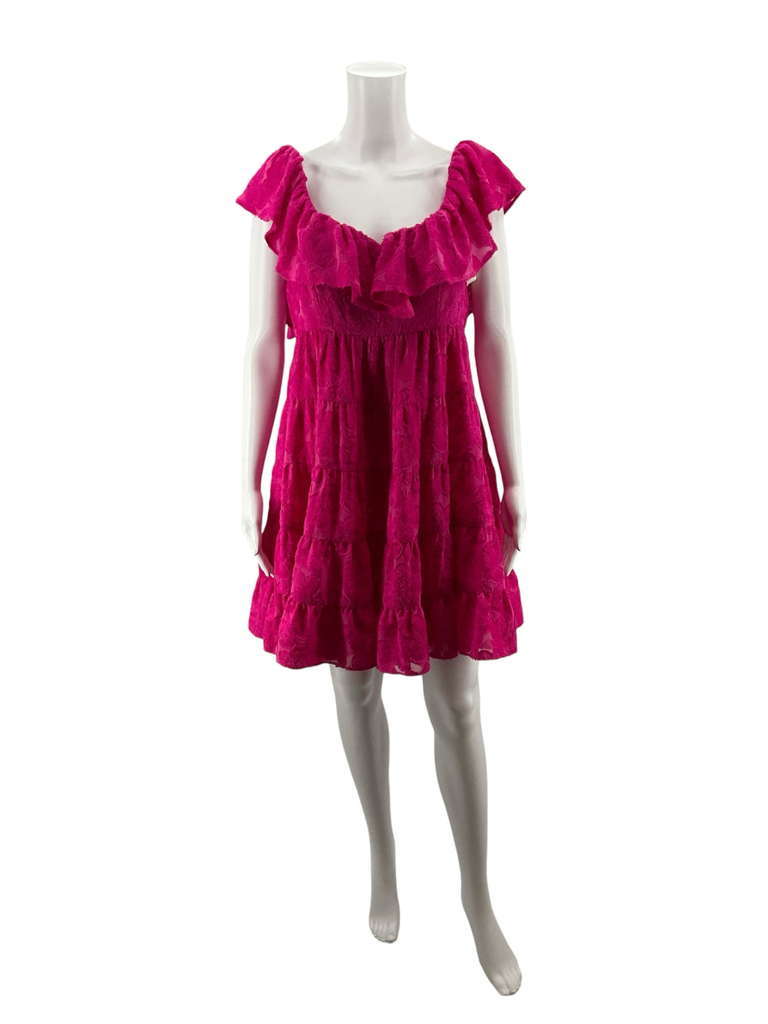 Lilly Pulitzer Pink Solid Pre-Owned Ladies Dress - Size 2