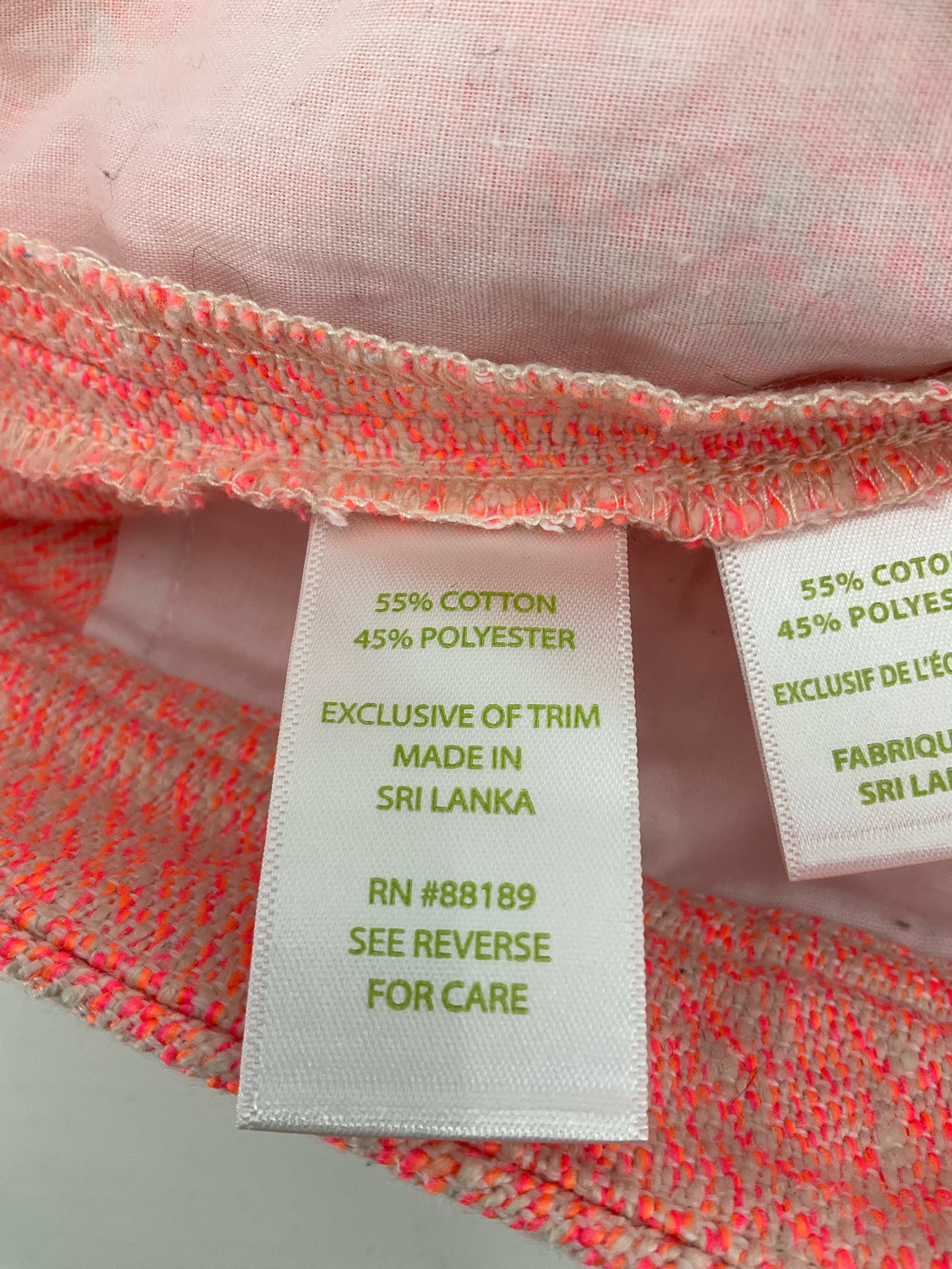 Lily Pulitzer Size 2 orange/ecru Heathered Shorts