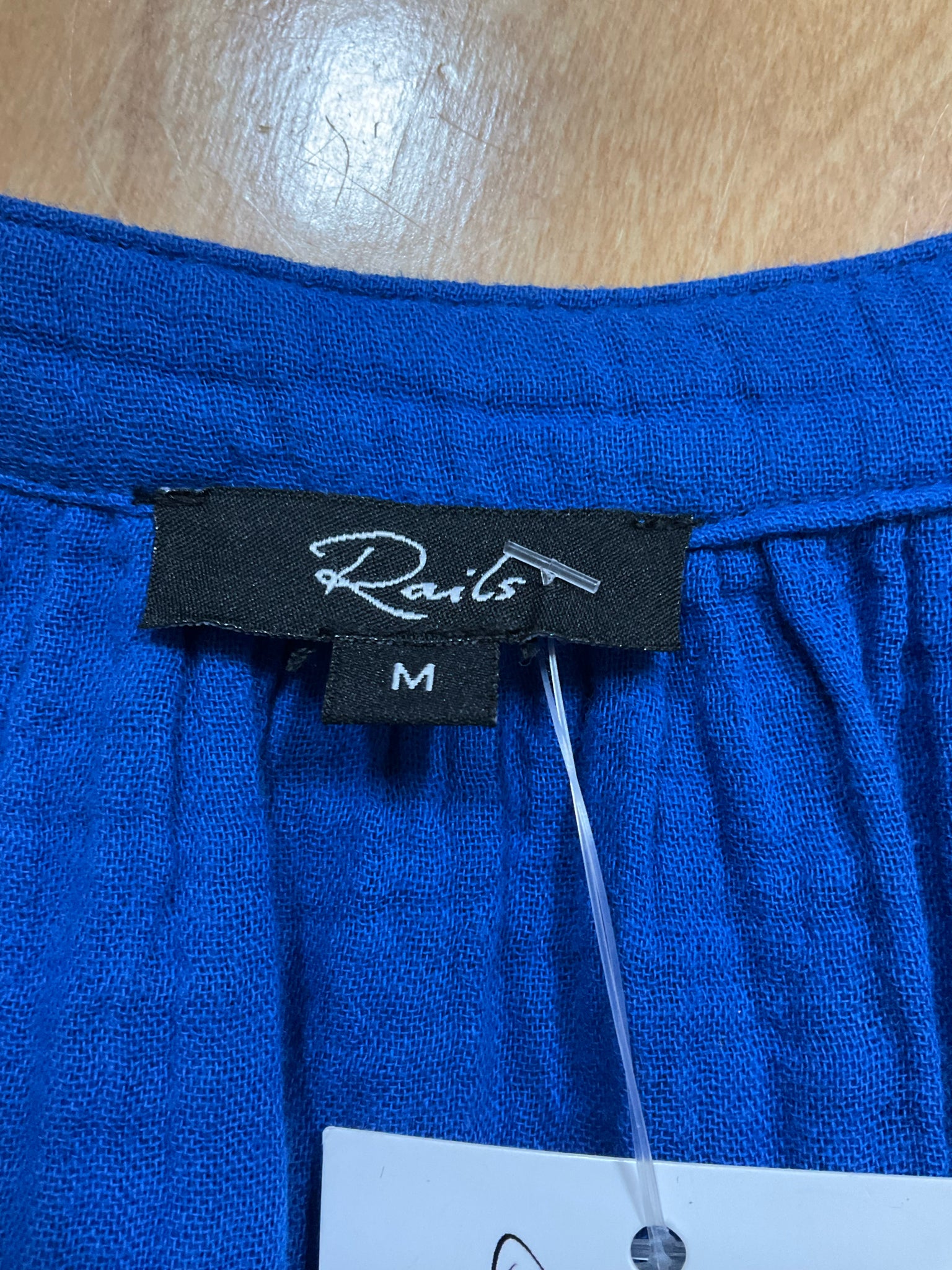 Rails ROAM Kellen &amp; Charli Organic Cotton Gauze Set Blue Size Medium