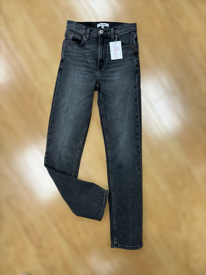 Re/Done Size 0/2 Black Washed Jeans