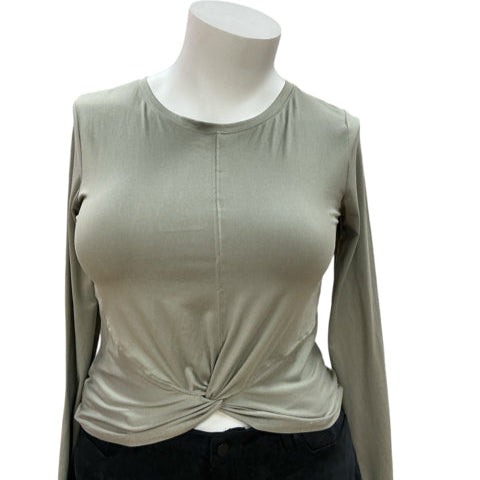 Zobha Olive Pre-Owned Ladies Top - Size XL - Margaret’s Fine Consignment
