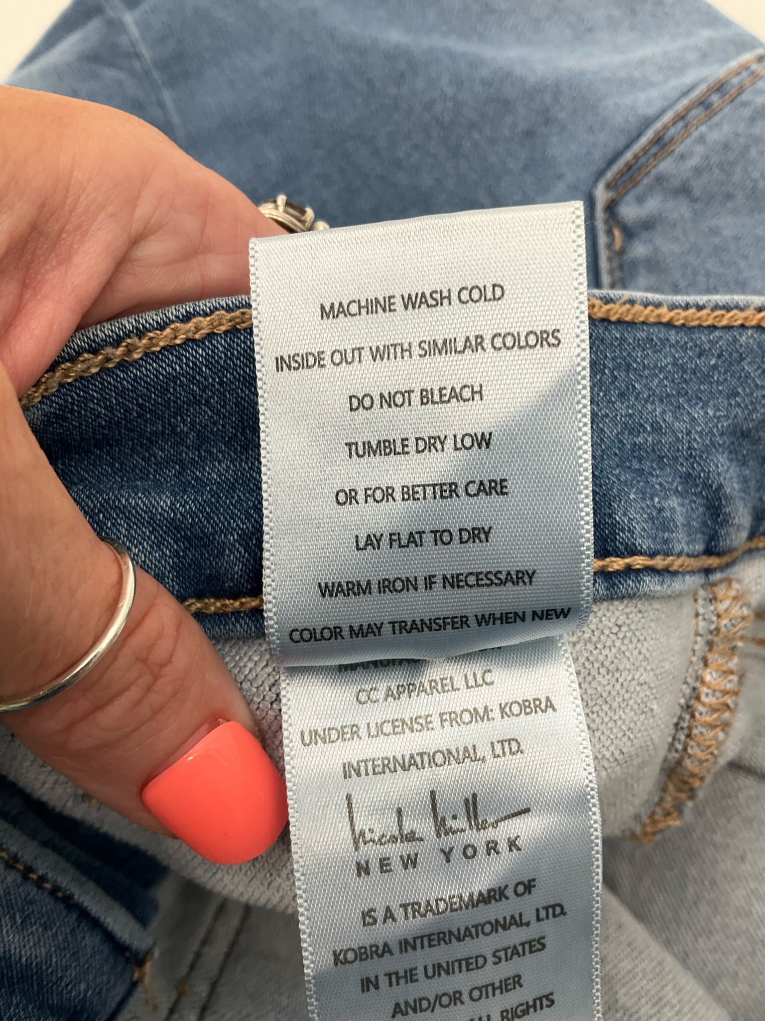 Nicole Miller Blue Shorts Size 4 Blue Denim Shorts - Size 4