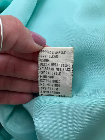 Marie St. Claire Aqua Pre-Owned Ladies Dress - Size 10 - Margaret’s Fine Consignment