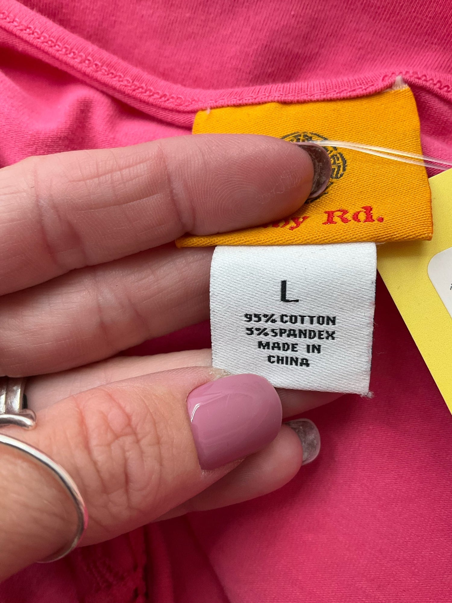 Ruby Rd Pink Pre-Owned Ladies Top - Size Large - Margaret’s Fine Consignment