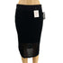 INC Black Waffle Knit Skirt – Size Large, Excellent Pre-Owned - Margaret’s Fine Consignment