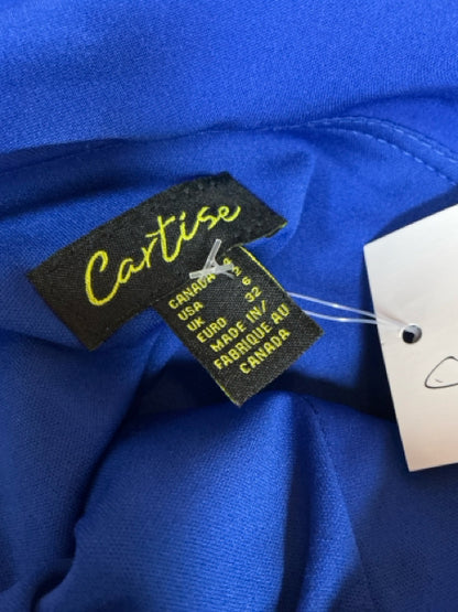 Cartise One-Shoulder Ruffle Sheath Dress Cobalt Blue Size 2 - ONLINE ONLY