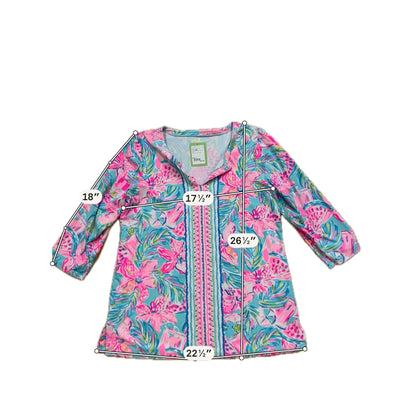 Lilly Pulitzer Jane Tunic Top in Bumpin&