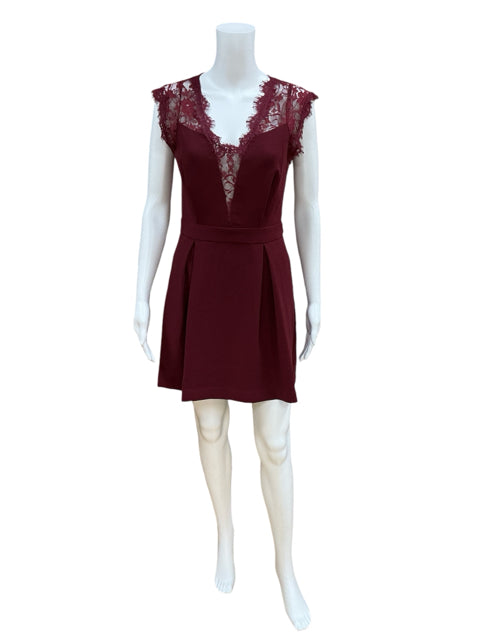 BCBGeneration Size 6 maroon Dress