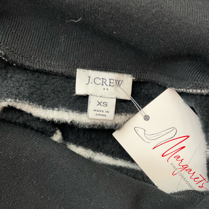 J. Crew Black White Stripe Long Sleeve Top – Size XS, Excellent Pre-Owned - Margaret’s Fine Consignment