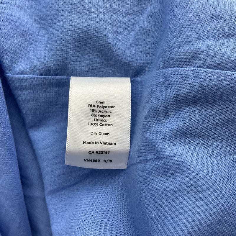 Talbots Blue Solid Pre-Owned Ladies Dress - Size 20W - Margaret’s Fine Consignment