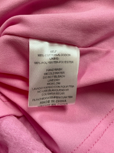 & Merci Pink Solid Dress Size Small - information