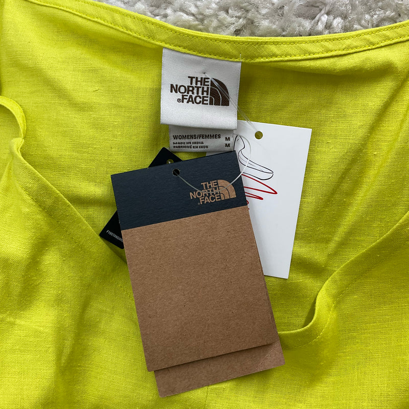 The North Face Yellow Solid Pre-Owned Ladies Top - Size Medium - Margaret’s Fine Consignment