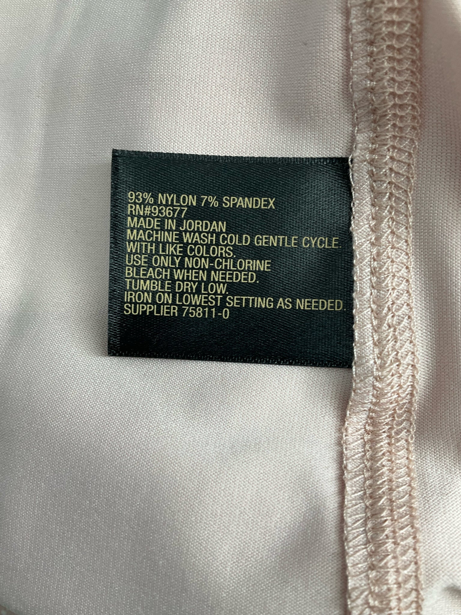 Worthington Blush Lace Pre-Owned Ladies Casual Top -  Size 0X