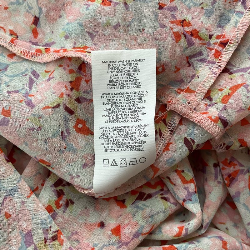 Cabi Pink/Multi Floral Pre-Owned Ladies Top - Size Medium - Margaret’s Fine Consignment