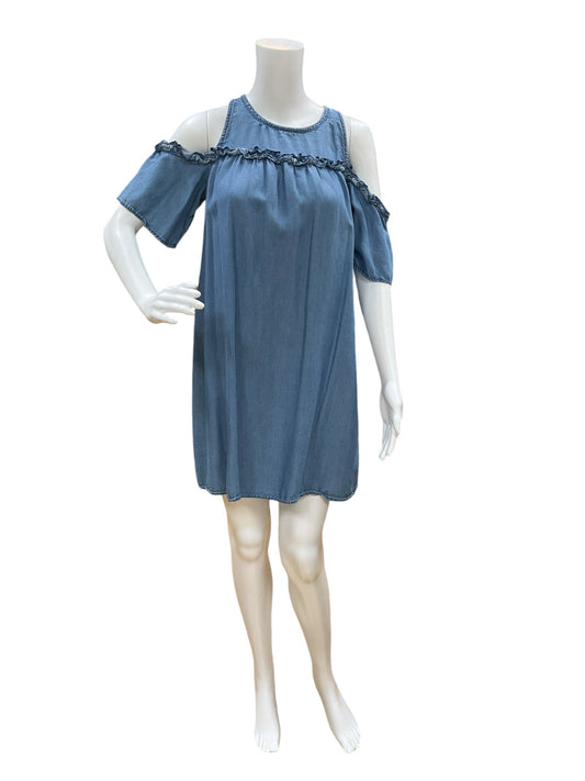 Lauren Conrad Size S Blue chambray Dress