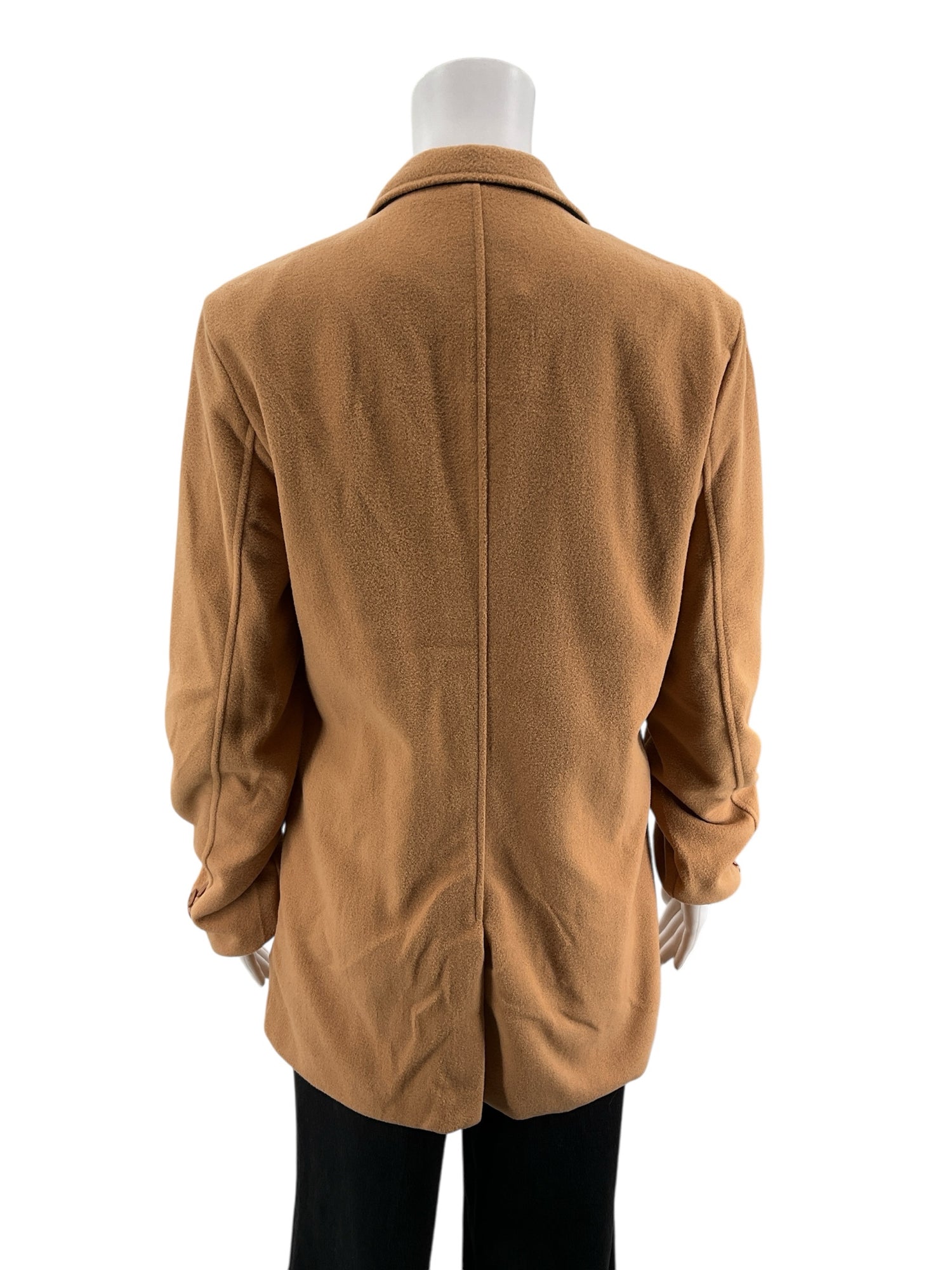 KP Camel Solid Pre-Owned Ladies Blazer - Size Large - ONLINE ONLY