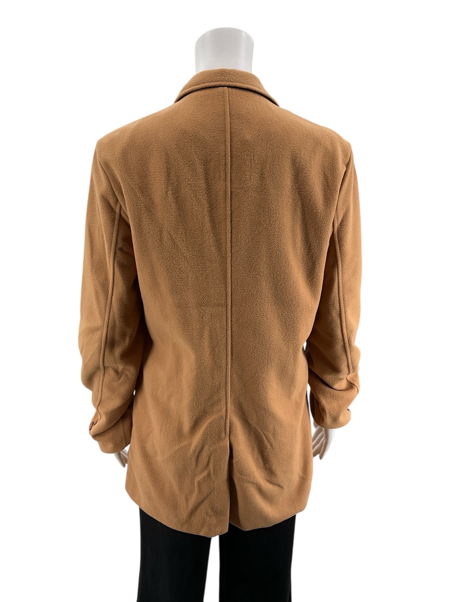 KP Camel Solid Pre-Owned Ladies Blazer - Size Large - ONLINE ONLY
