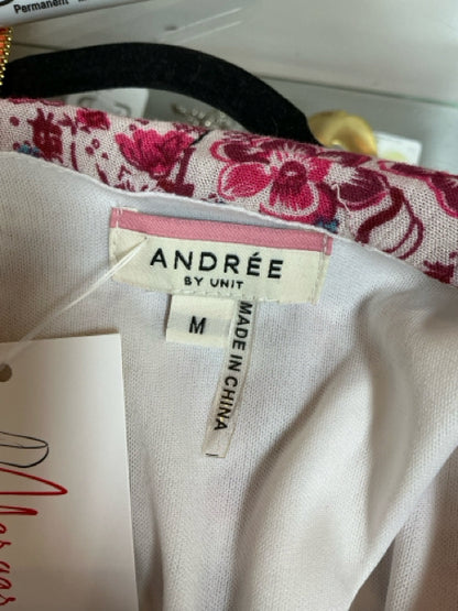 Andrée by Unit Boho Mixed Floral Print Peasant Dress Size Medium
