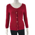 Loft Red Textured Ladies Pre-Owned Top - Size Small - Margaret’s Fine Consignment