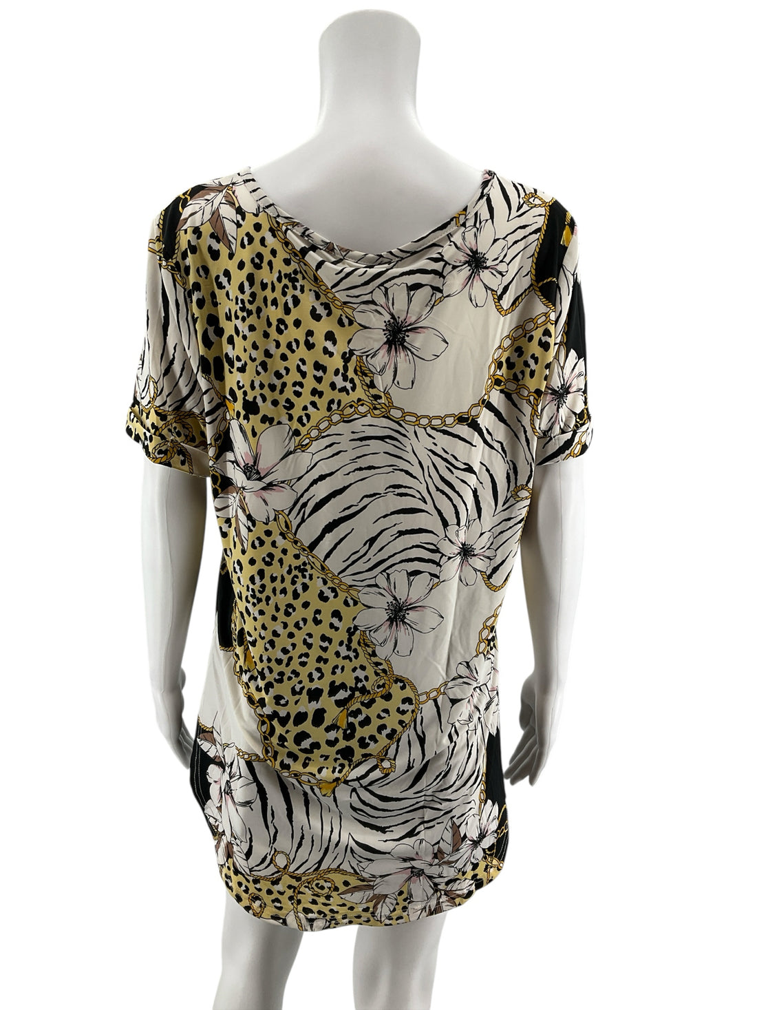 Roommates Mixed Animal &amp;amp; Floral Print Top | Size Medium